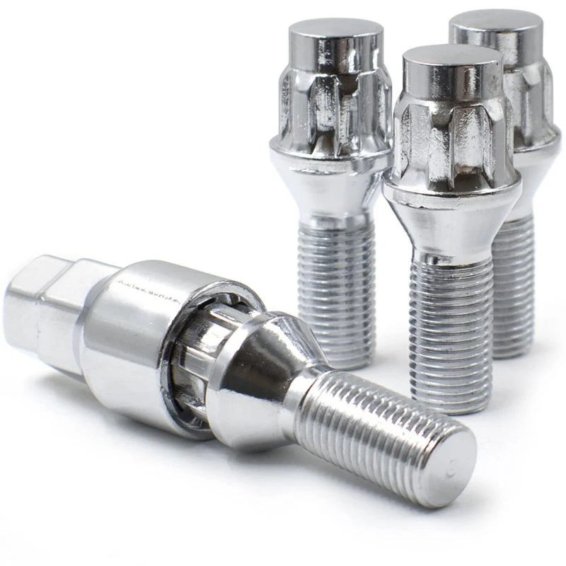 M12x1.5 Locking Conical Seat Wheel Lug Bolts
